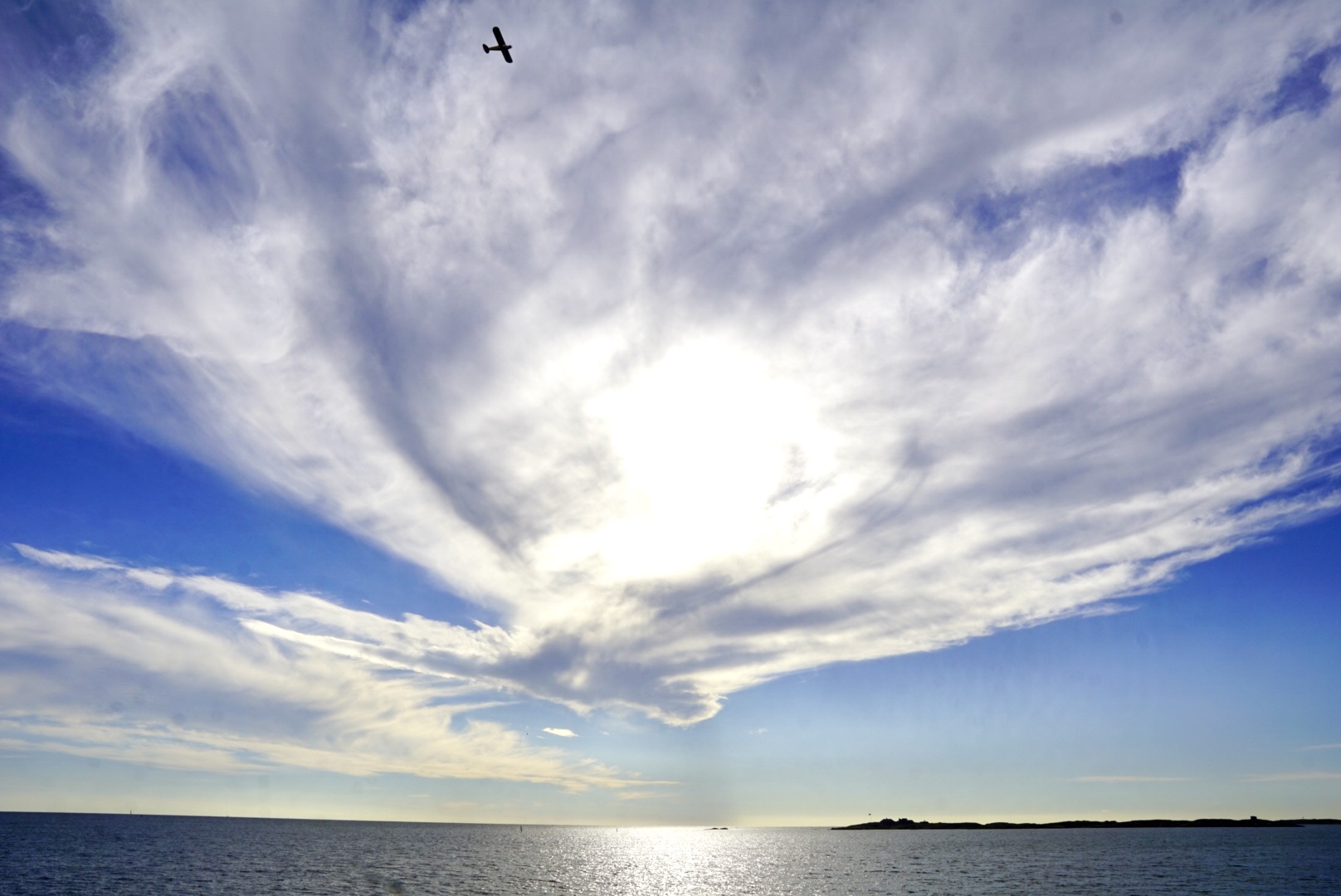 A Wing beneath a Sky of Silk