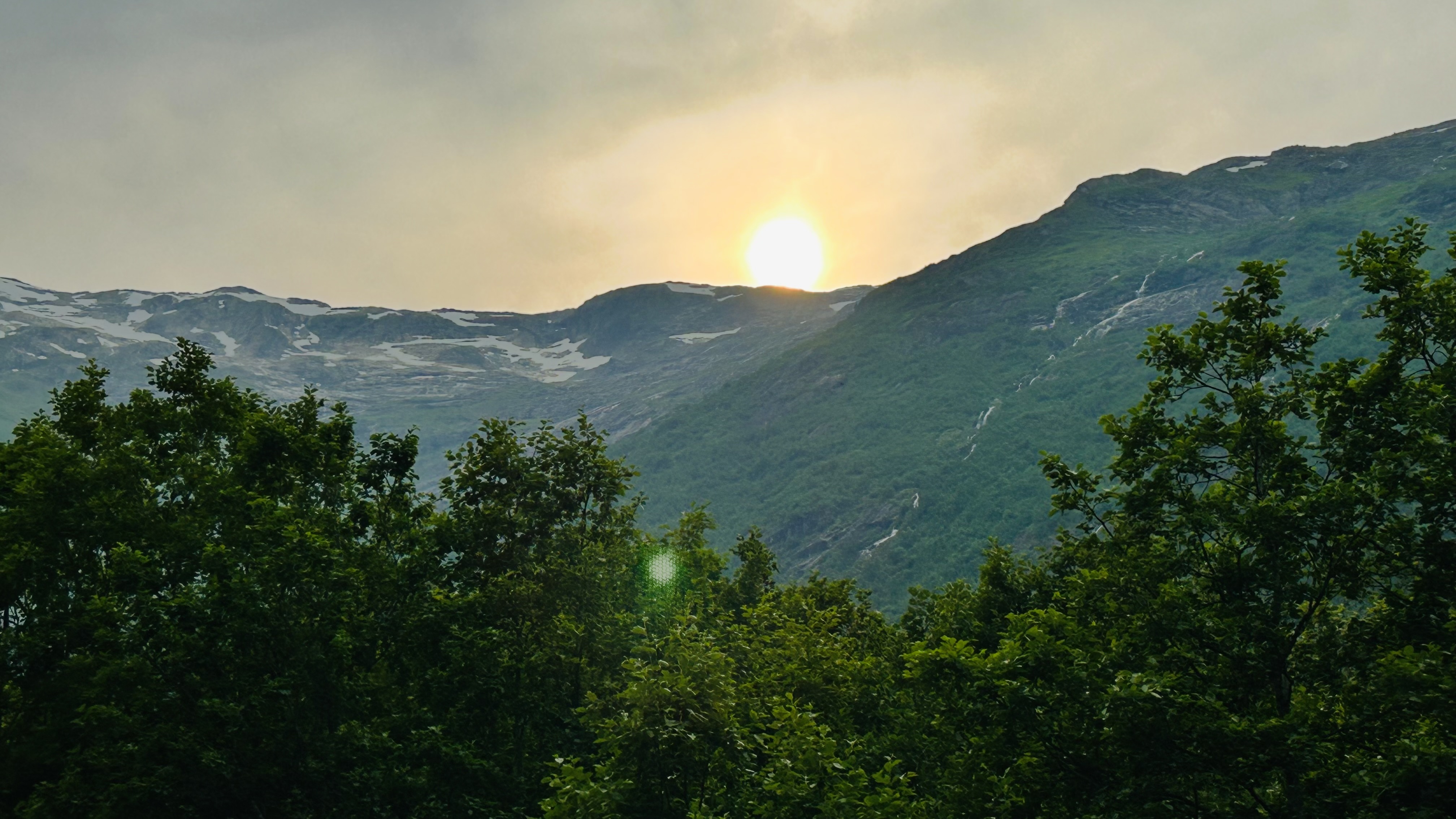 Gold Above the Quiet Hills