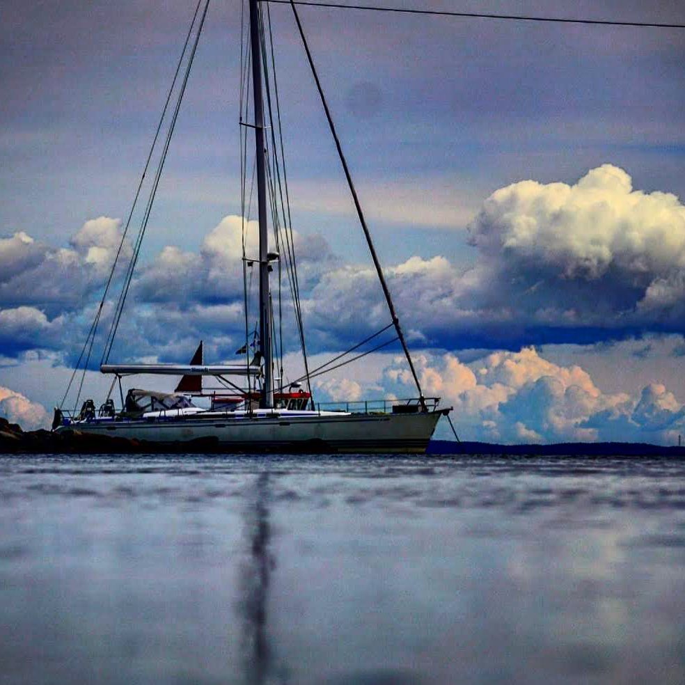 Sailing Beneath a Giant Sky