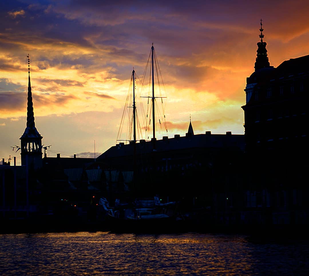 Harbour in Silhouette