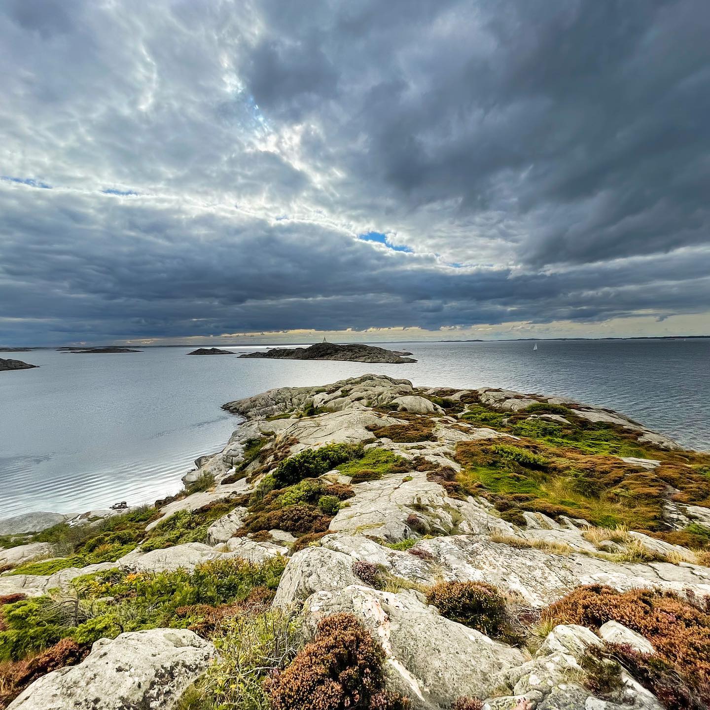 Islands Beneath a Heavy Sky
