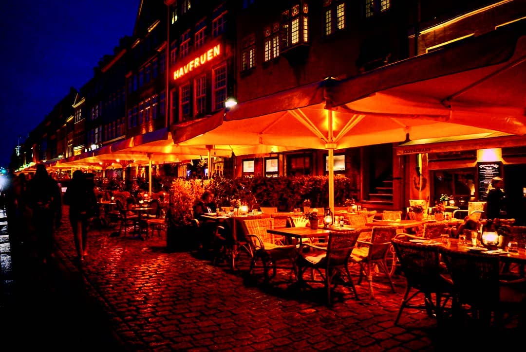Night Falls on Nyhavn